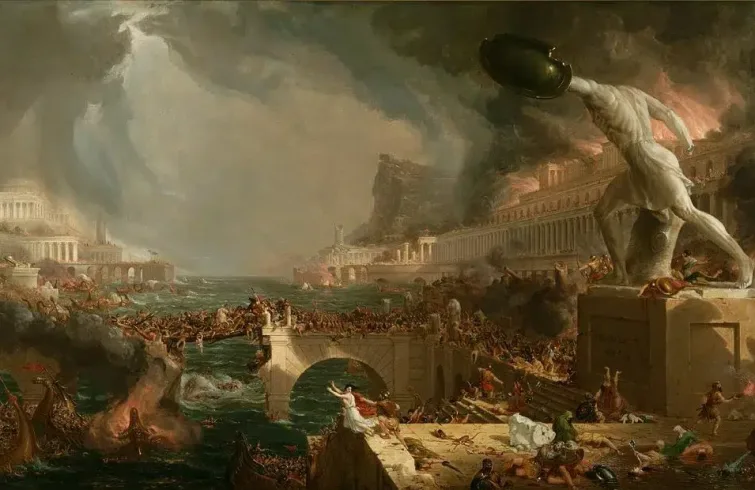 Cole_Thomas_The_Course_of_Empire_Destruction_1836